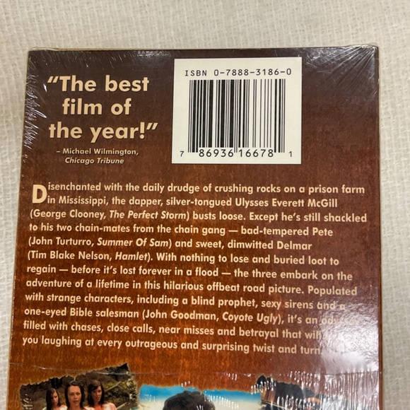 O Brother, Where Art Thou? VHS 2000 George Clooney NEW SEALED - Picture 9 of 10